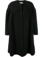 Chloé Ruffled Coat - Black