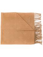 Liu Jo Fringed Hem Scarf - Brown