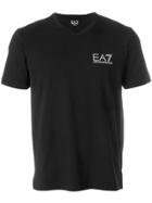 Ea7 Emporio Armani Logo Detail T-shirt - Black