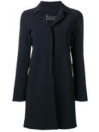 Herno Classic Coat, Women's, Size: 44, Black, Polyamide/spandex/elastane
