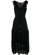 Zimmermann Flutter Lace Dress - Black