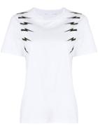 Neil Barrett Thunderbolt Print T-shirt - White