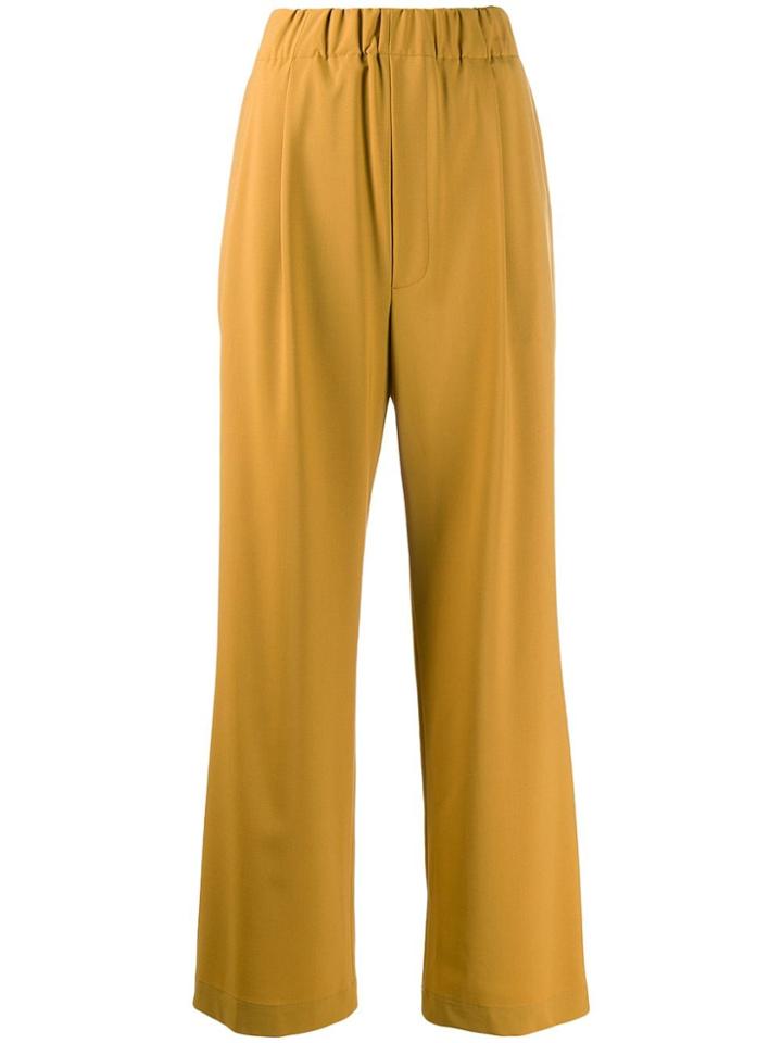 Jejia Palazzo Trousers - Yellow