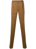 Pt01 Slim-fit Tailored Trousers - Neutrals