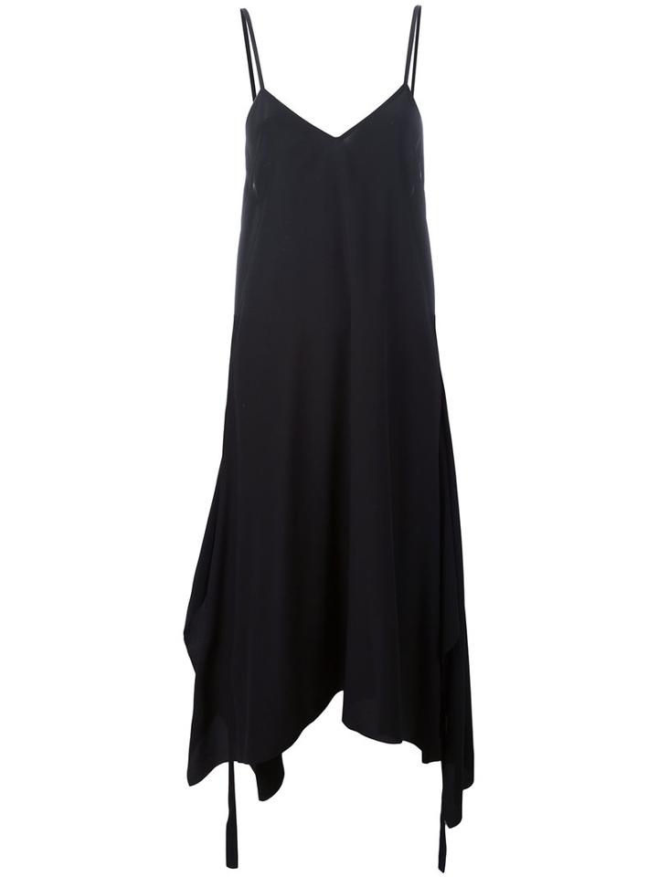 Moohong Slip Dress, Women's, Size: 40, Black, Silk