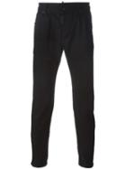 Dsquared2 'twiggy' Jeans, Men's, Size: 44, Black, Cotton/polyester/elastolefin/calf Leather