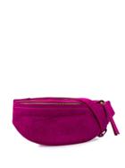 Nanushka Top Zipped Belt Bag - Pink