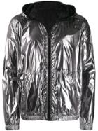 Karl Lagerfeld Reversible Jacket - Silver