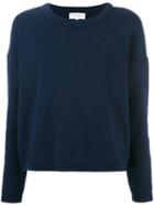 Maison Labiche - Ribbed Knit Sweater - Women - Cotton/wool - Xs, Women's, Blue, Cotton/wool