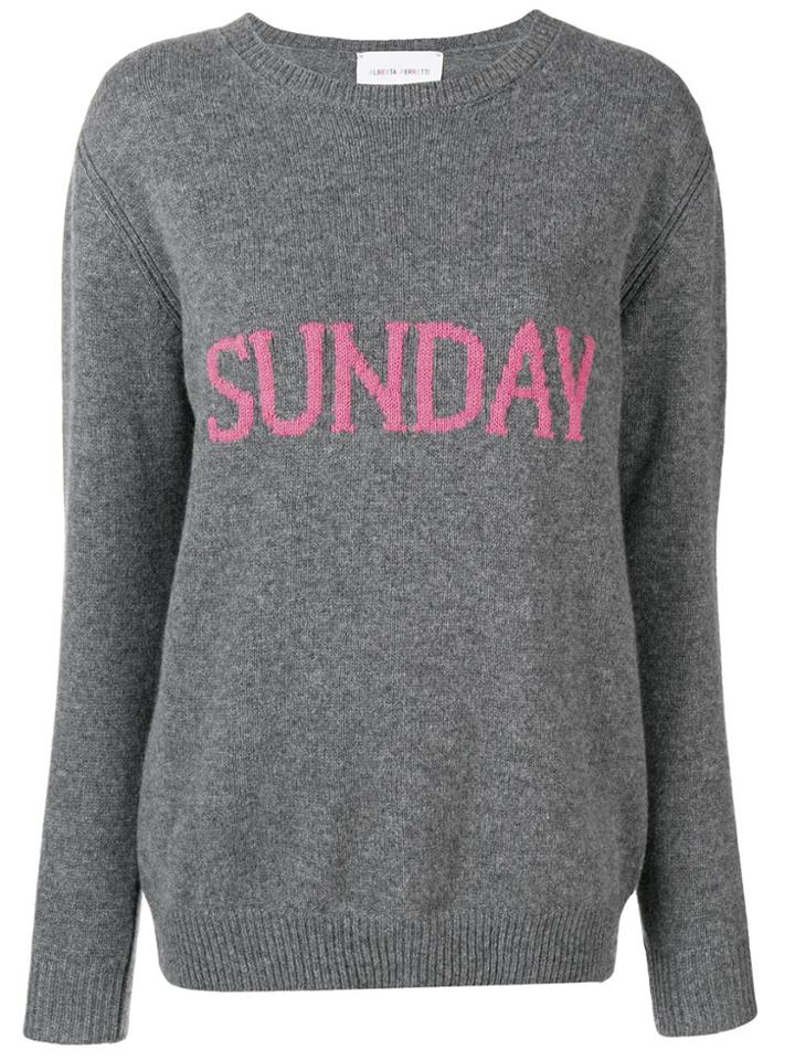 Alberta Ferretti Sunday Jumper - Grey