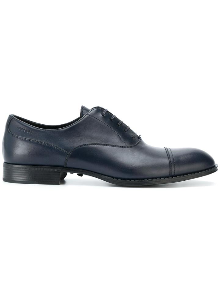 Versace Classic Derby Shoes - Blue