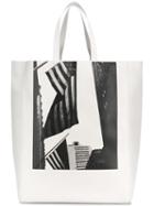 Calvin Klein 205w39nyc X Andy Warhol American Flag Tote Bag - White