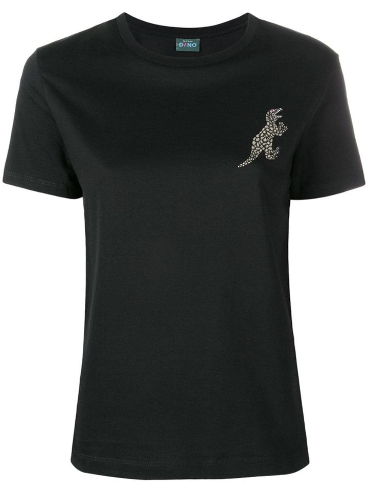 Ps By Paul Smith 'dino' Print T-shirt - Black
