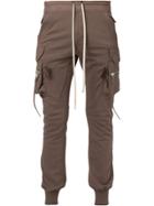 Rick Owens Cargo Jog Pants - Brown
