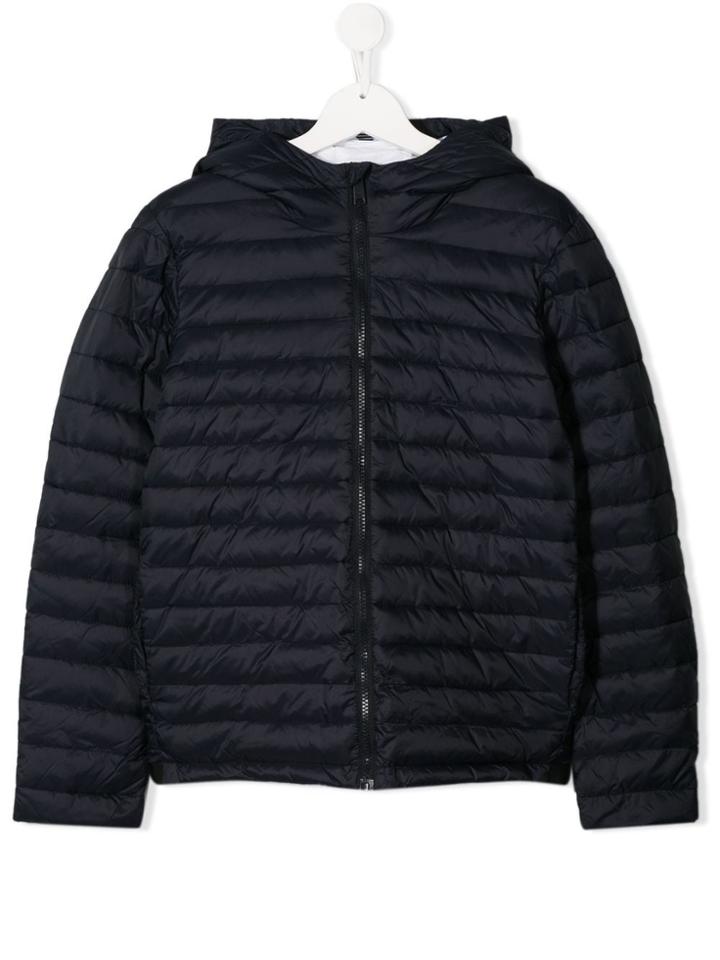 Emporio Armani Kids Teen Zipped Jacket - Blue