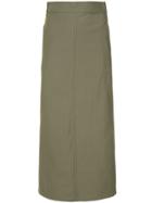 H Beauty & Youth Straight-fitting Midi Skirt - Green