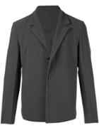 Attachment Button-up Blazer - Grey