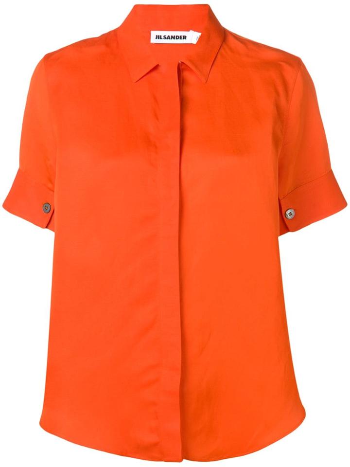 Jil Sander Short-sleeve Shirt - Orange