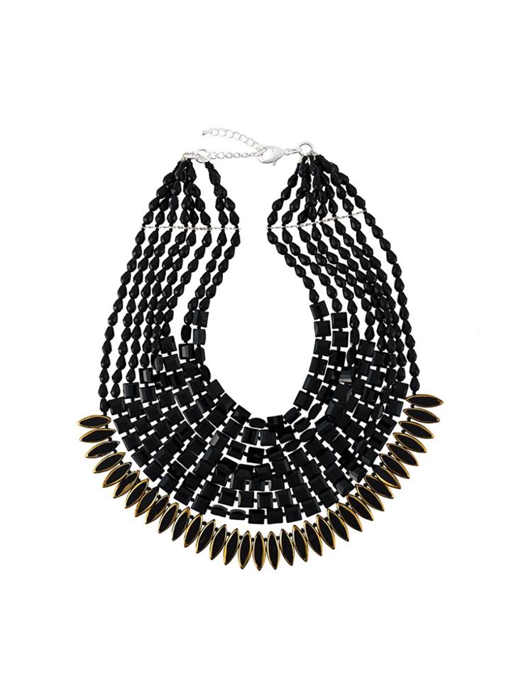 Night Market Choker Necklace - Black