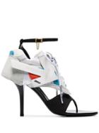 Off-white White Runner 100 Hybrid Leather Sneaker-sandals - Black