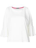 Loveless - Cold Shoulder T-shirt - Women - Cupro/tencel - 36, White, Cupro/tencel