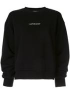 Loveless Logo Sweatshirt - Black