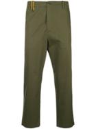 Oamc Cropped Tailored Trousers - Green