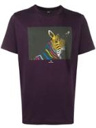 Ps By Paul Smith Zebra Print T-shirt - Pink