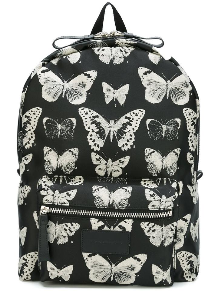 Alexander Mcqueen Skull And Moth Backpack