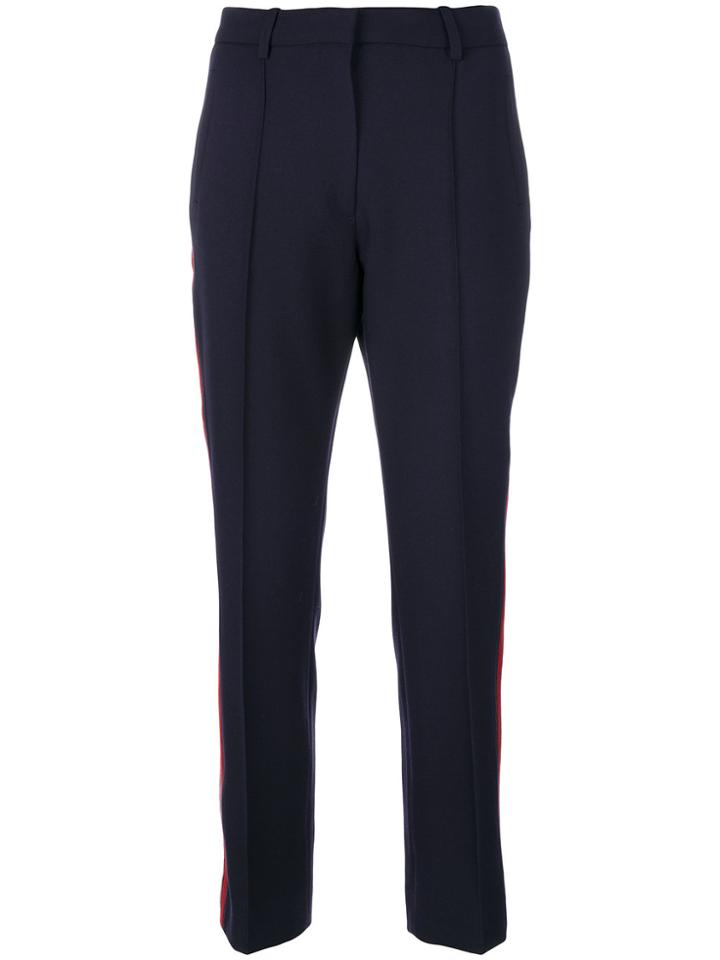 Victoria Victoria Beckham Side Paneled Track Pants - Blue