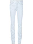 Givenchy Distressed Slim Jeans, Men's, Size: 34, Blue, Cotton