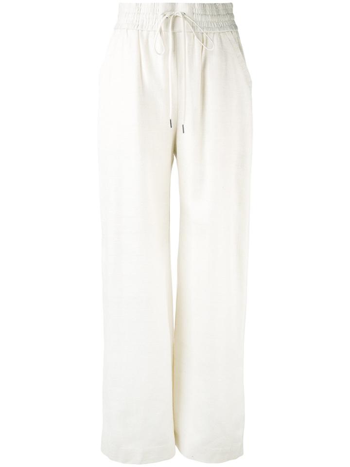Zimmermann Side-button Palazzo Pants - White