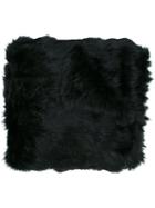 Yves Salomon Fur Scarf, Women's, Black, Rabbit Fur