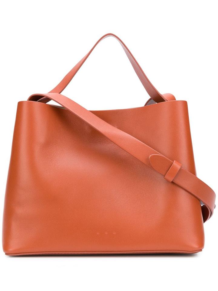 Aesther Ekme Mini Sac Tote Bag - Yellow & Orange