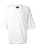 Thom Krom Flared Sleeves T-shirt, Men's, Size: Large, White, Cotton