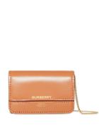 Burberry Horseferry Print Foldover Card Case With Detachable Strap -