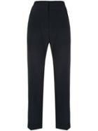 Salvatore Ferragamo Classic High-waisted Trousers - Blue