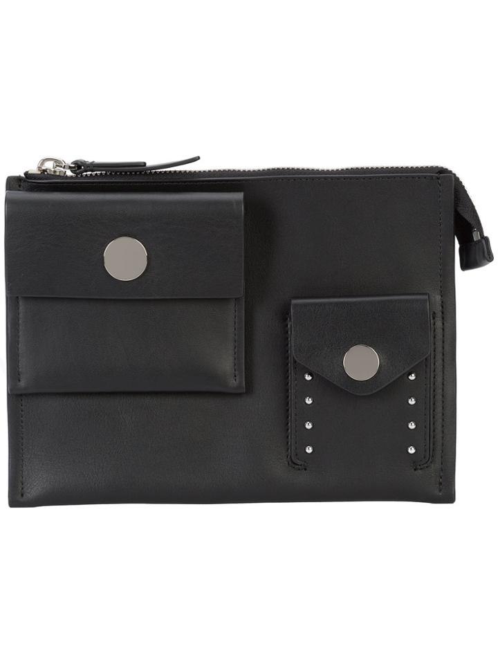 3.1 Phillip Lim Dolly Clutch - Black