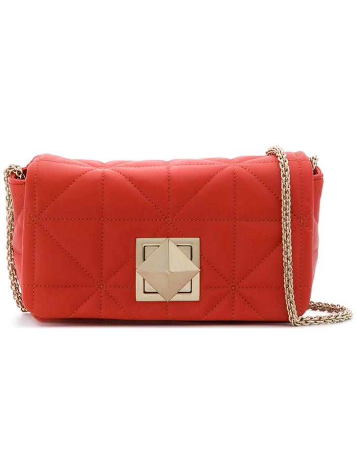 Sonia Rykiel Mini Quilted Shoulder Bag - Yellow & Orange