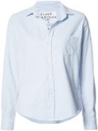 Frank & Eileen Barry Shirt, Women's, Size: Small, Blue, Cotton