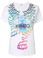 Kenzo Geo Tiger X Rainbow' T-shirt - White