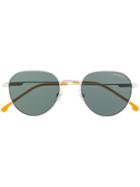 Carrera Circle Frame Sunglasses - Silver