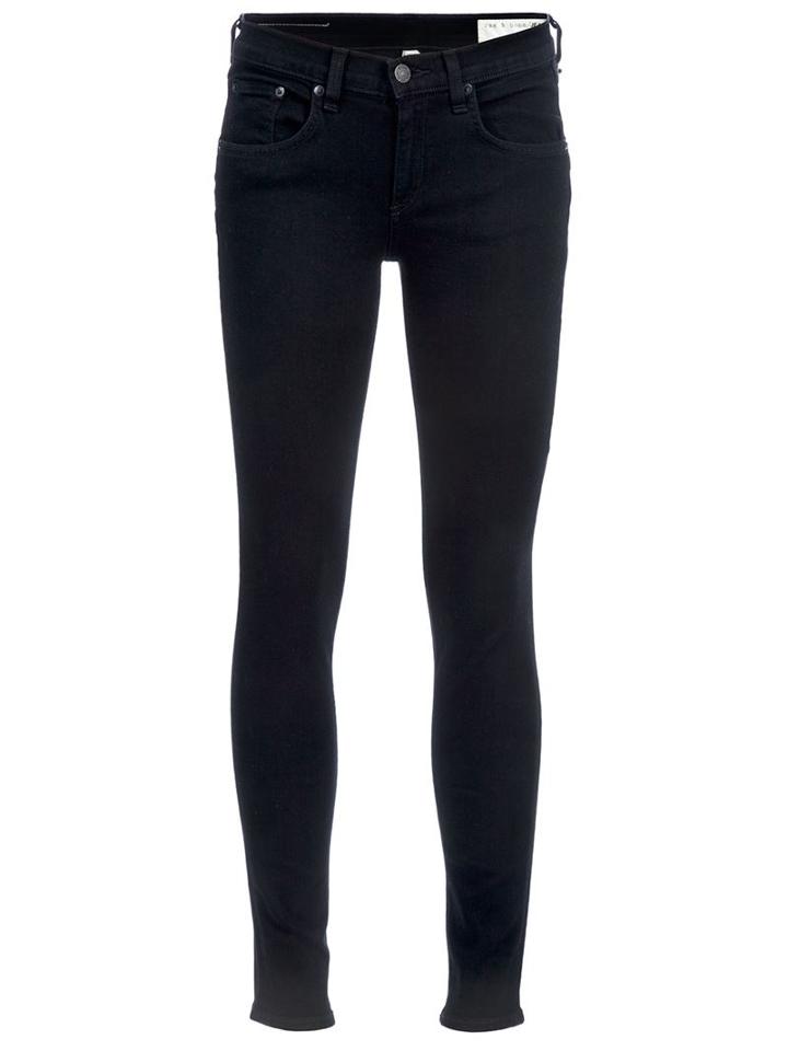 Rag & Bone Skinny Jeans, Women's, Size: 25, Black, Cotton/polyurethane