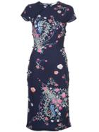 Marcia Floral Dress - Blue