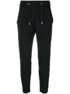 Balmain Cropped Skinny Trousers - Black