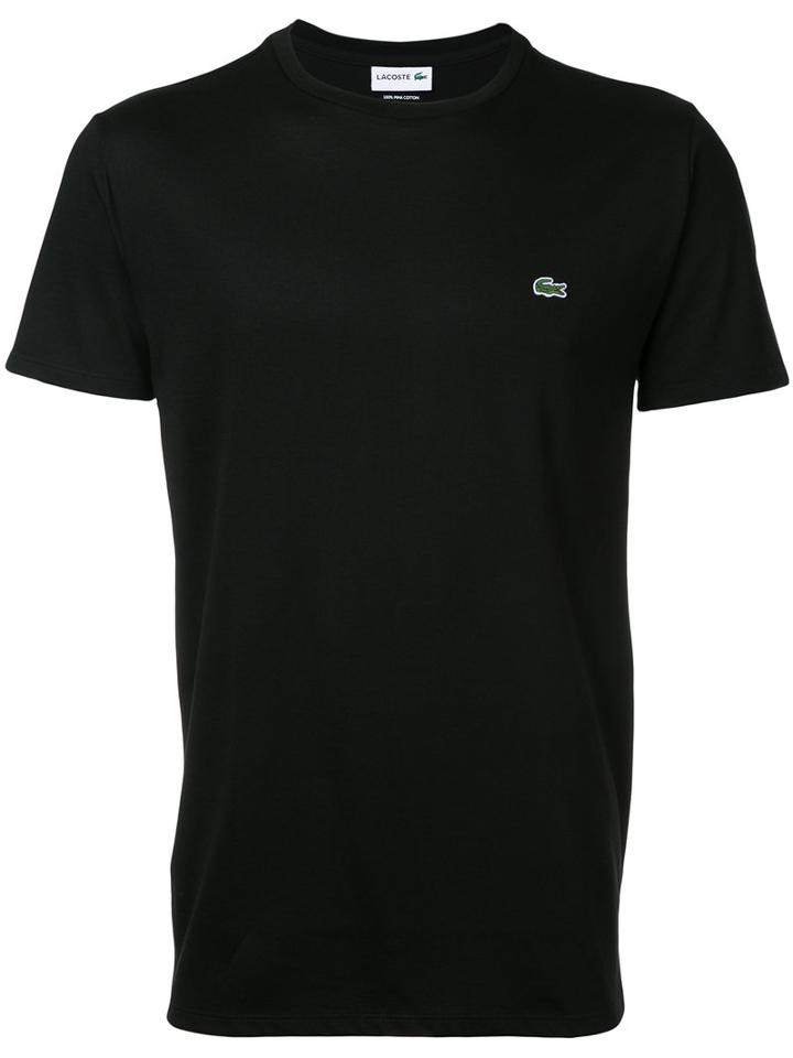 Lacoste - Round Neck T-shirt - Men - Cotton - 3, Black, Cotton