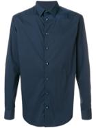 Giorgio Armani Slim Stretch Shirt - Blue