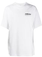 Ambush Darted T-shirt - White