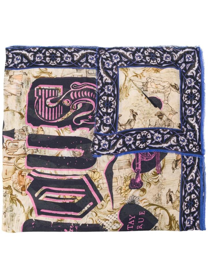 Faliero Sarti Printed Scarf - Neutrals