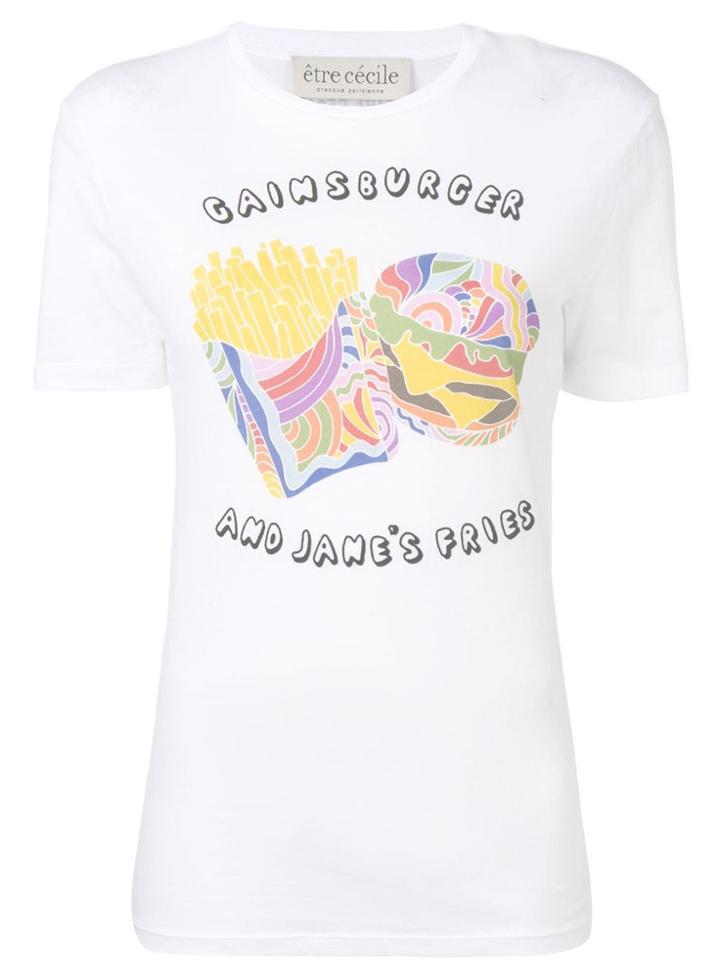 Être Cécile Gainsburger T-shirt - White